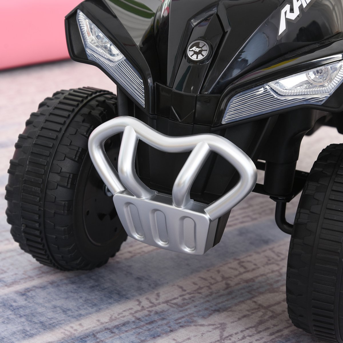 Voiture à glissière pour enfants Plastique noir, HOMCOM