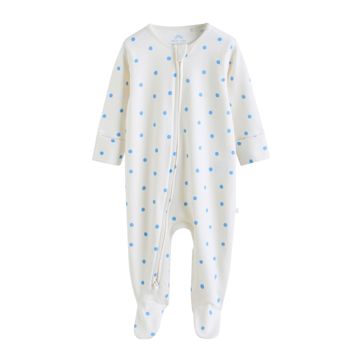 Dors-bien à zip double sens bébé, lot de 5 violet/orange, NEXT