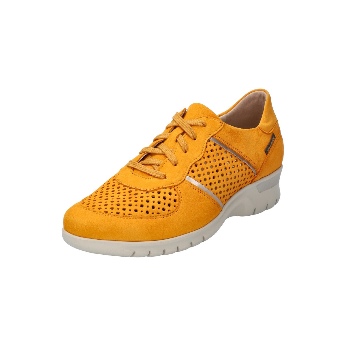 Baskets en cuir MANON PERF orange mango 5139, MEPHISTO