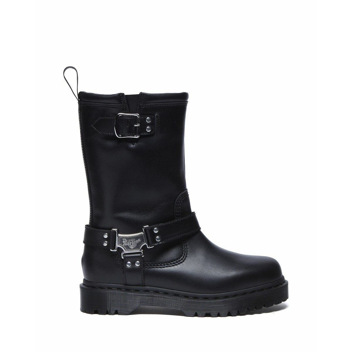 Botas de piel Anistone Hi negro, DR. MARTENS