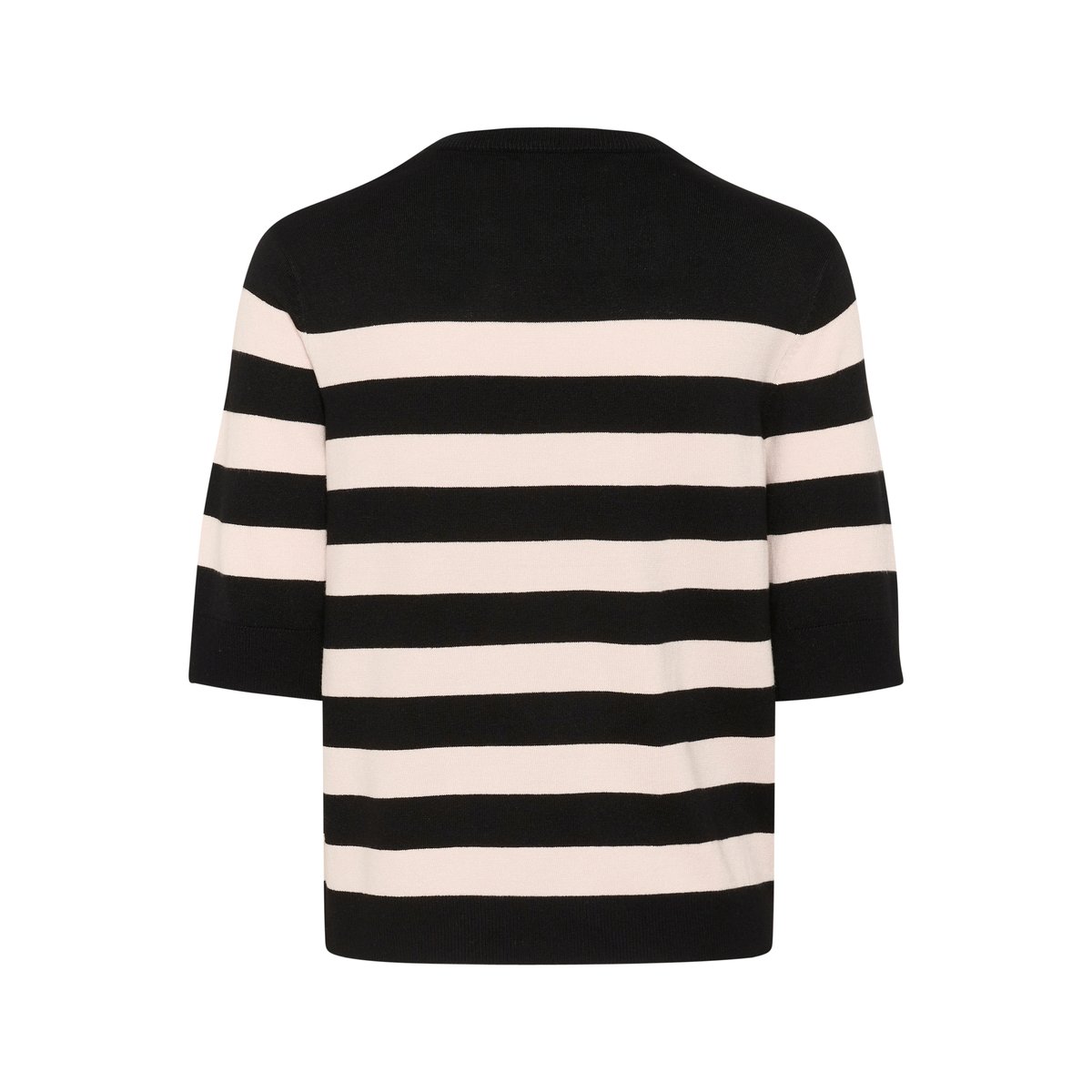 Pullover tricoté noir/blanc rayures black/whitecap stripe, CULTURE