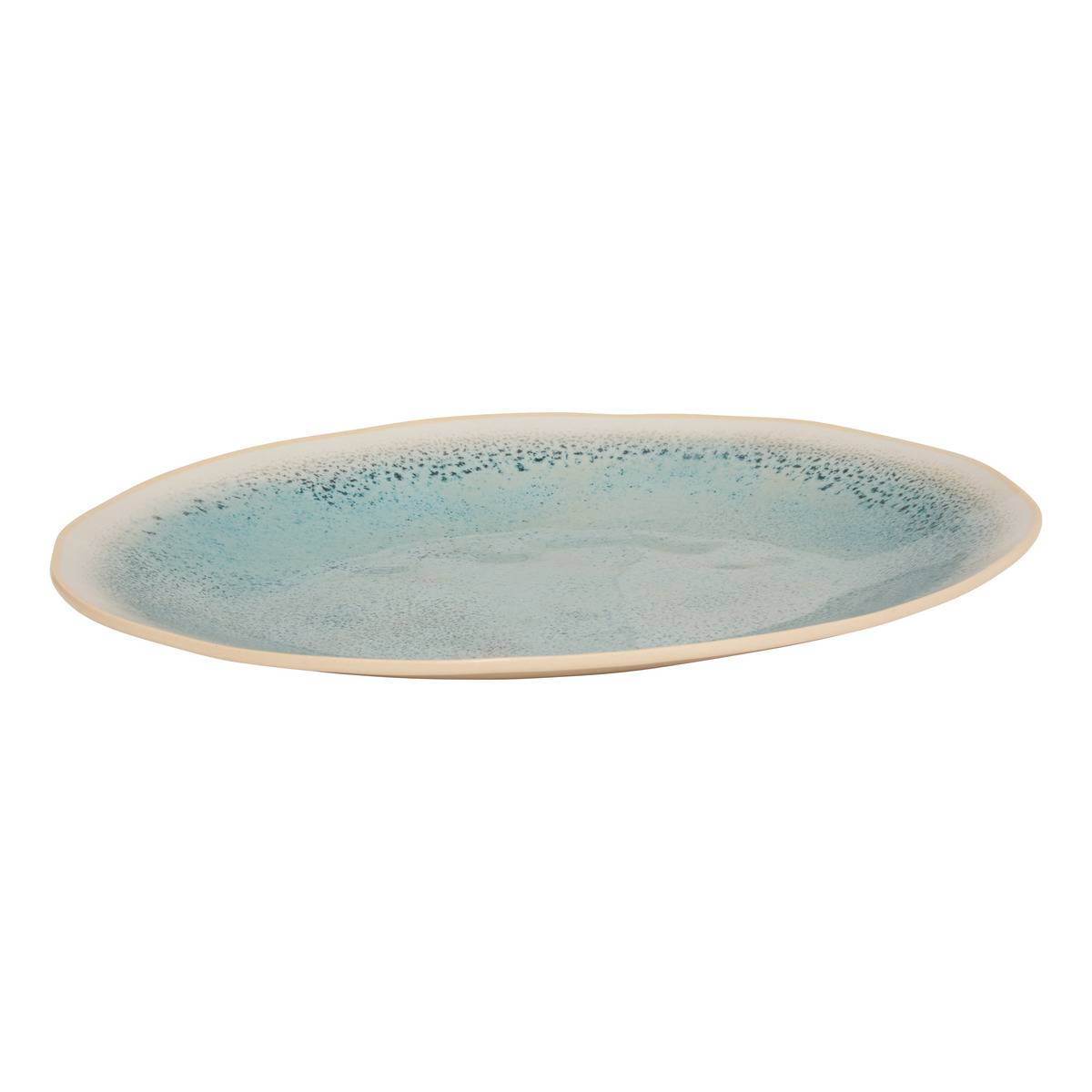 Plat ovale PIA bleu, ATMOSPHERA