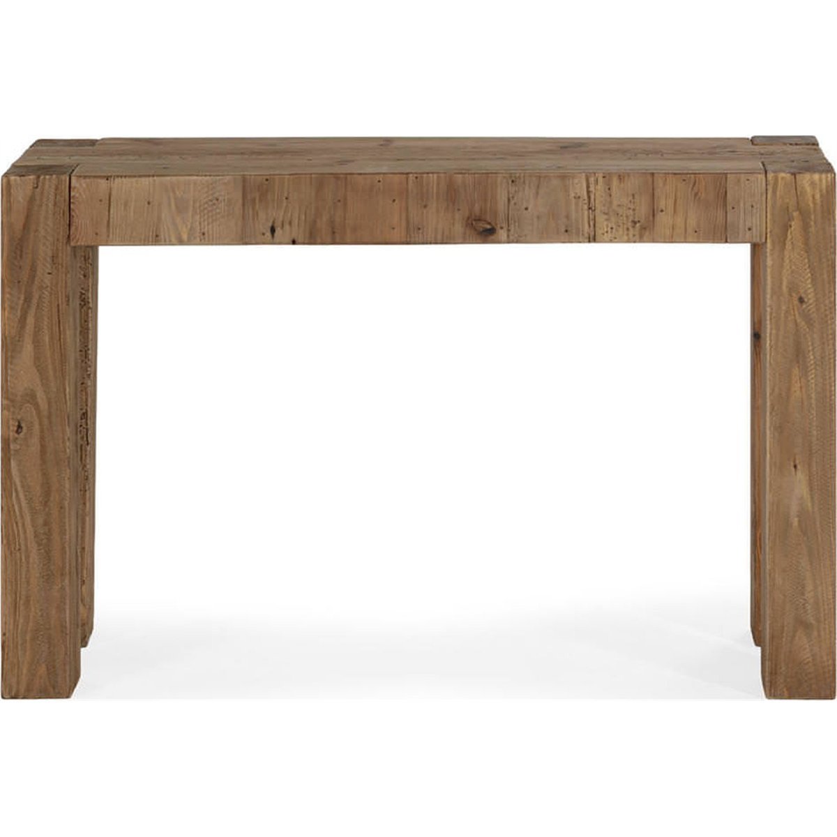 Console en pin recyclé, Style rustique naturel vieilli, RECOLLECTION