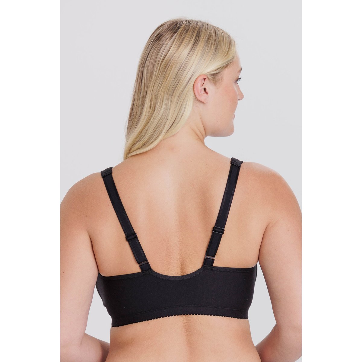 Soutien-gorge à fermeture devant BRODERIE ANGLAISE noir, MISS MARY OF SWEDEN