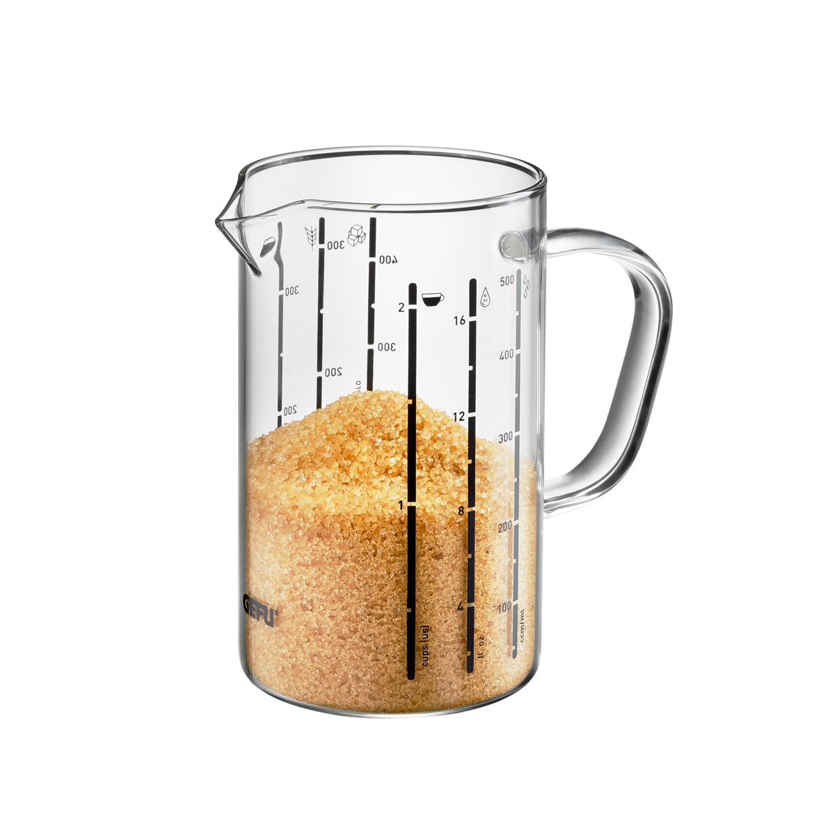 Verre doseur METI 500 ml transparent, GEFU