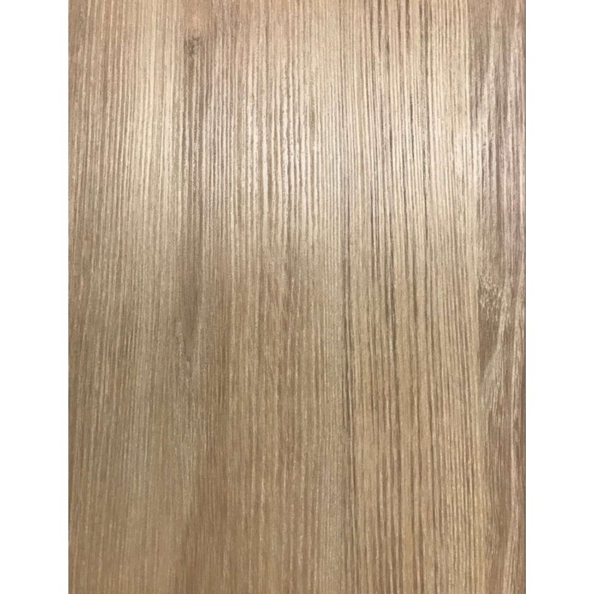 Desserte de cuisine ONDA, Plateau décor bois orme, façade du tiroir en inox et 3 paniers de rangement blanc, DON HIERRO