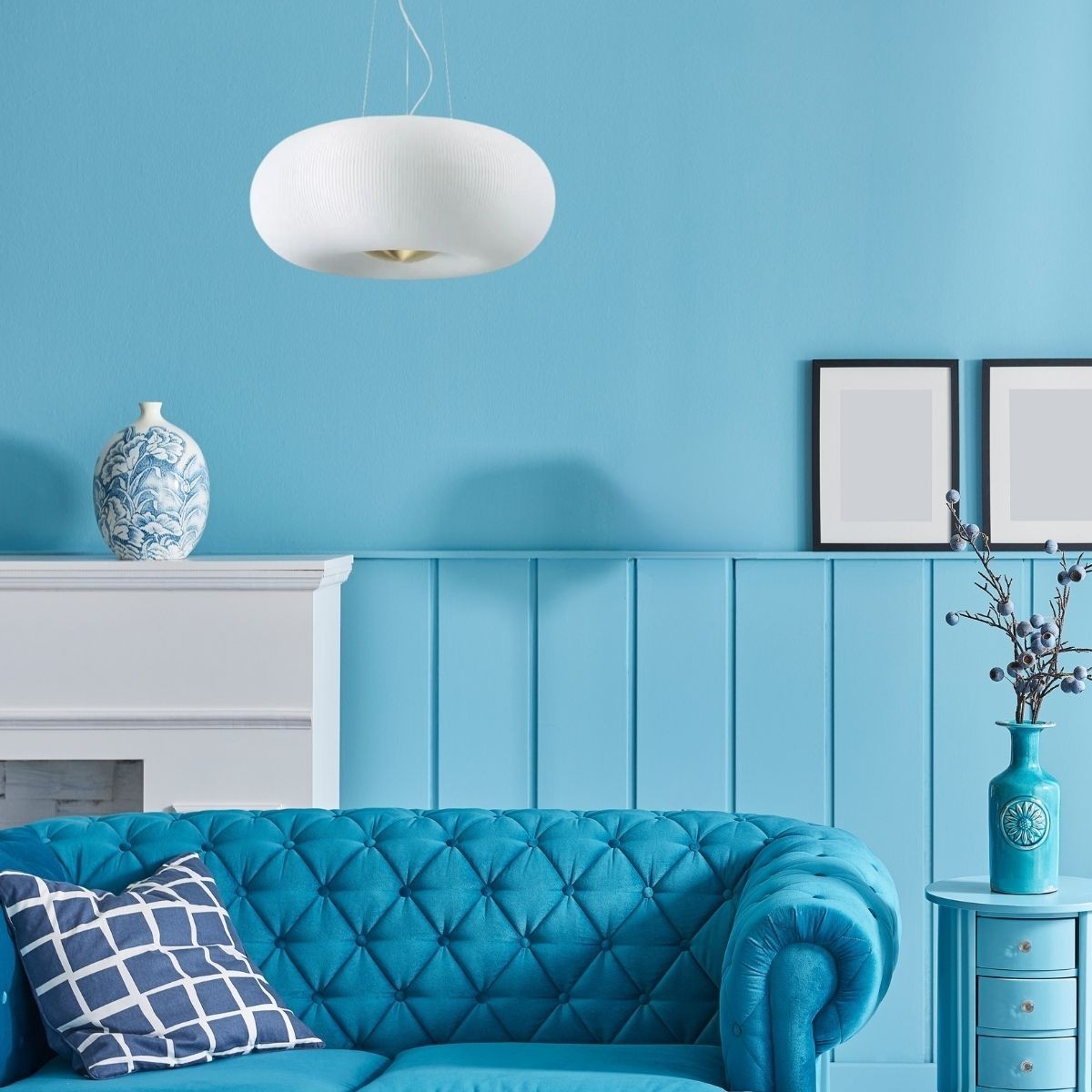 Suspension ARIZONA blanc, IDEAL LUX