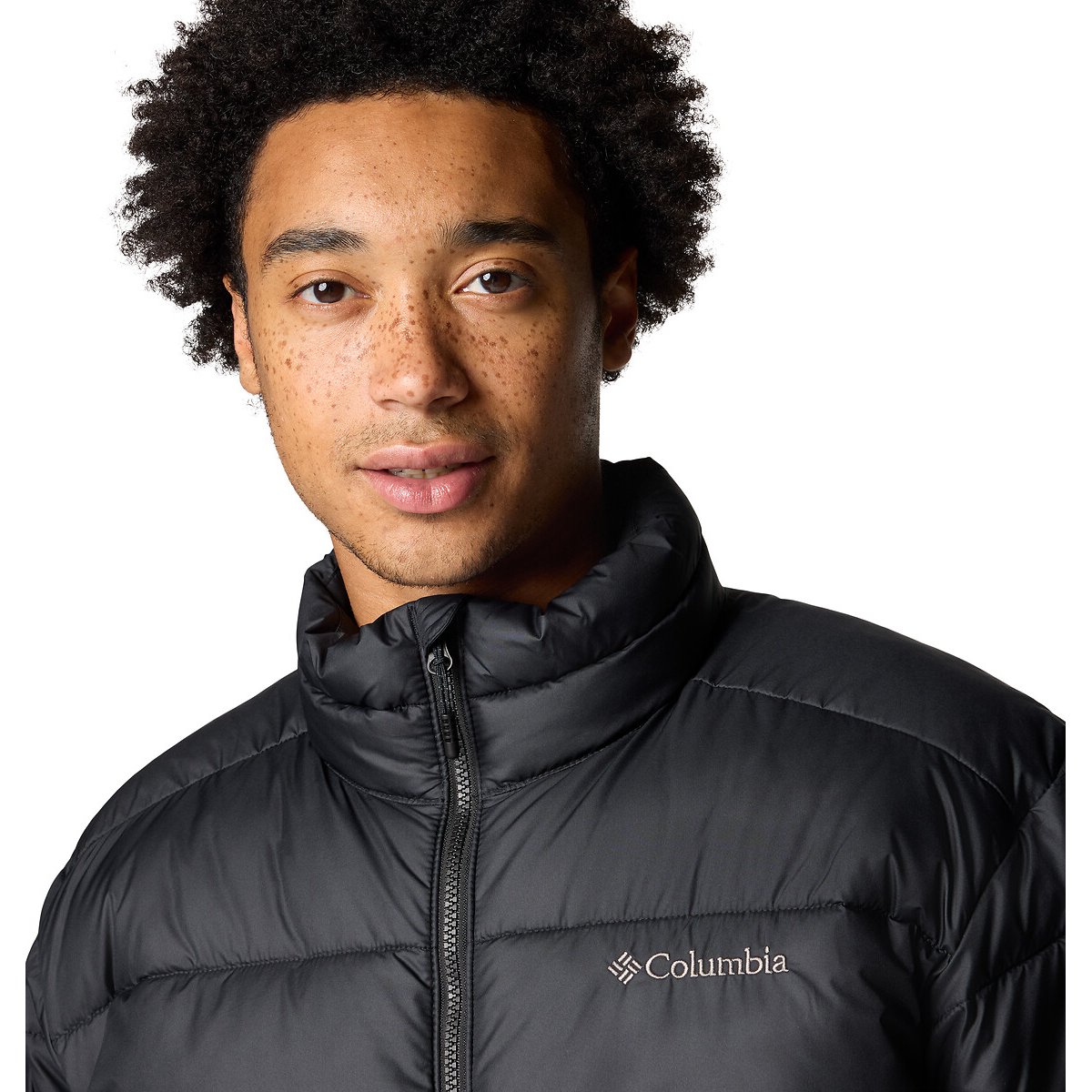 Pike Lake Padded Jacket with Zip Fastening black, COLUMBIA
