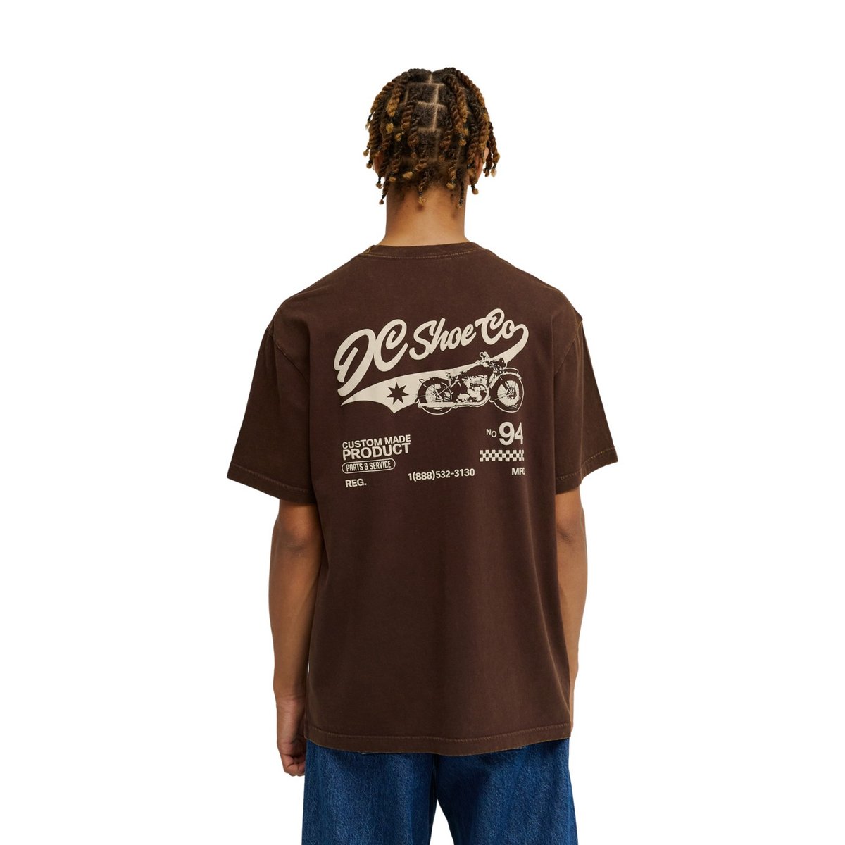 T-Shirt manches courtes. marron coffee bean, DC SHOES