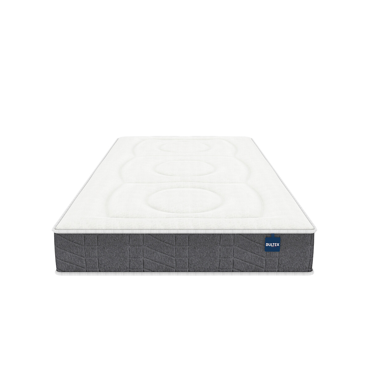 Ensemble matelas mousse HR Smart Repair + sommier blanc/gris, BULTEX