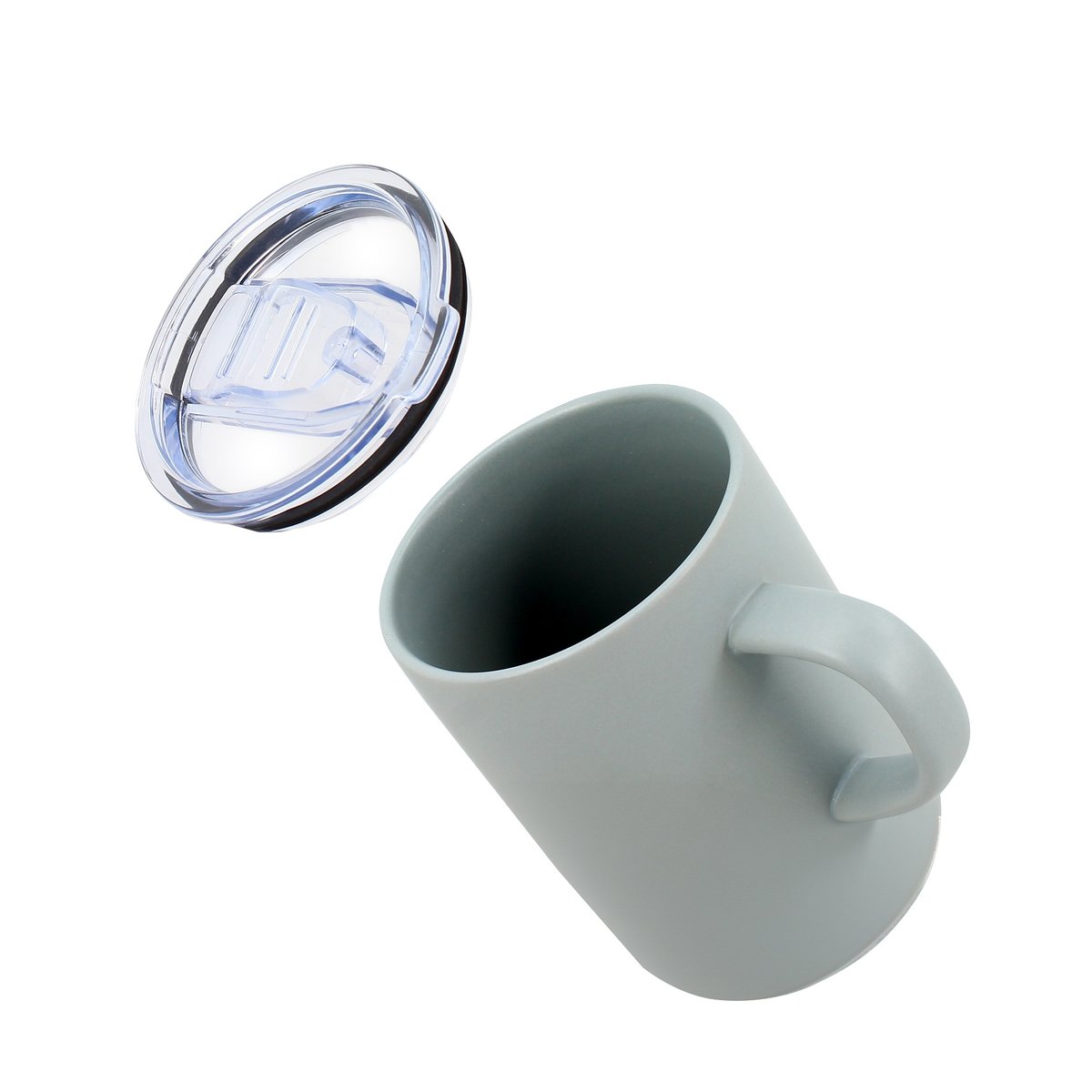 Couvercle pour mug en céramique transparent, OGO LIVING