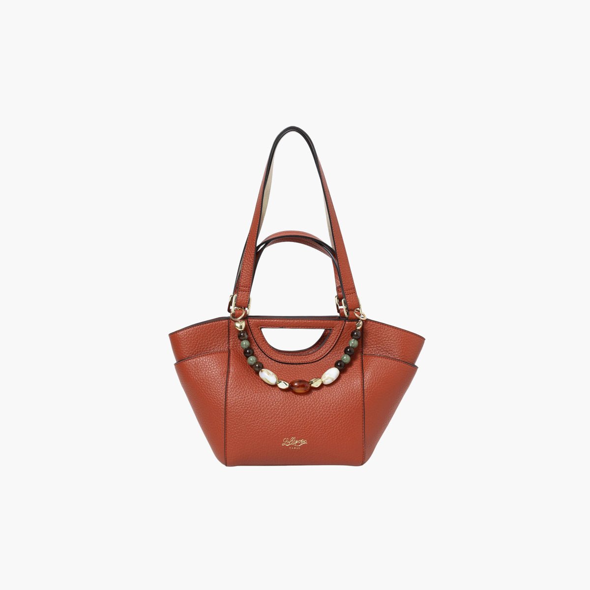 Sac shopper Stefie orange, LOLLIPOPS