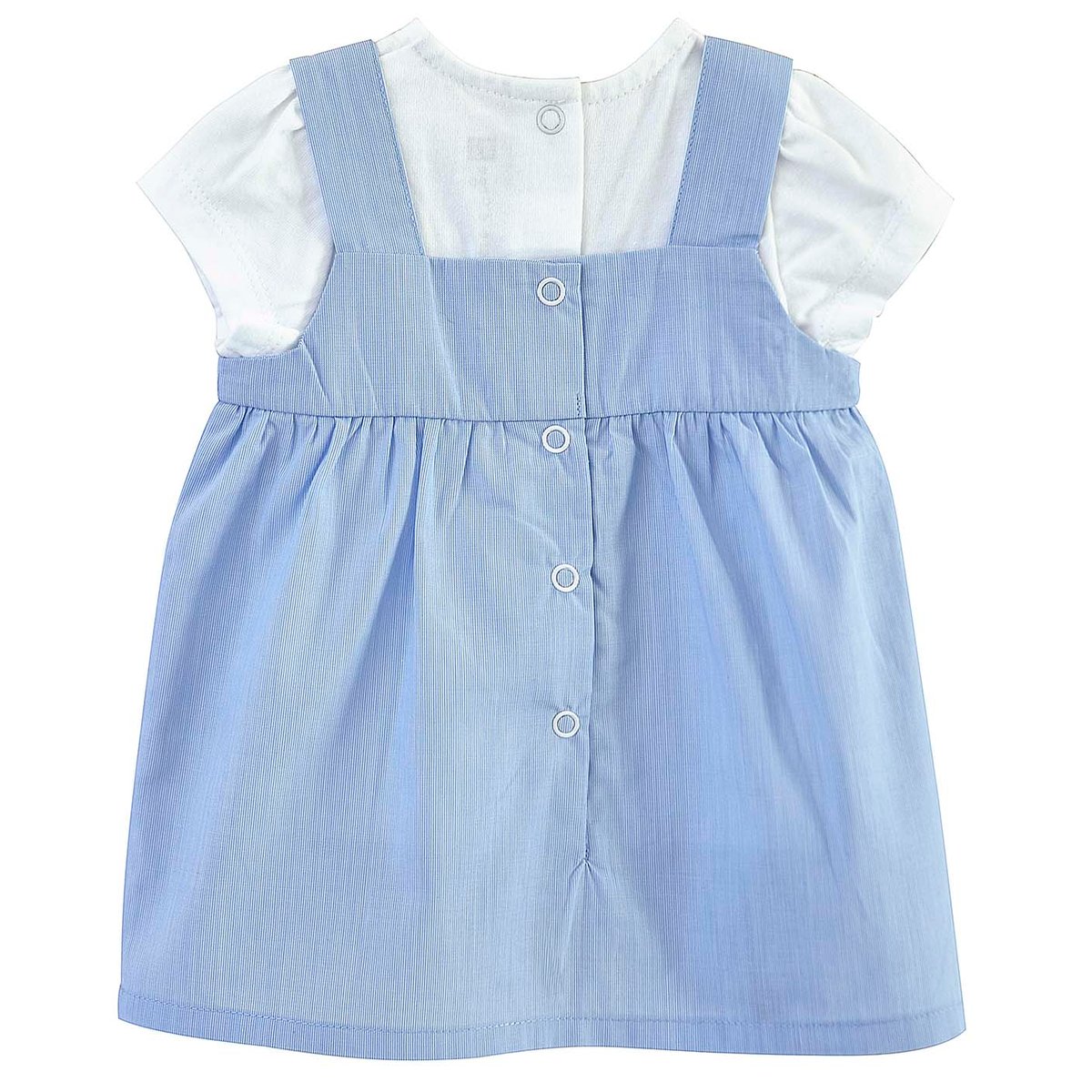 Tee shirt et robe carmina bleu, SUCRE D'ORGE