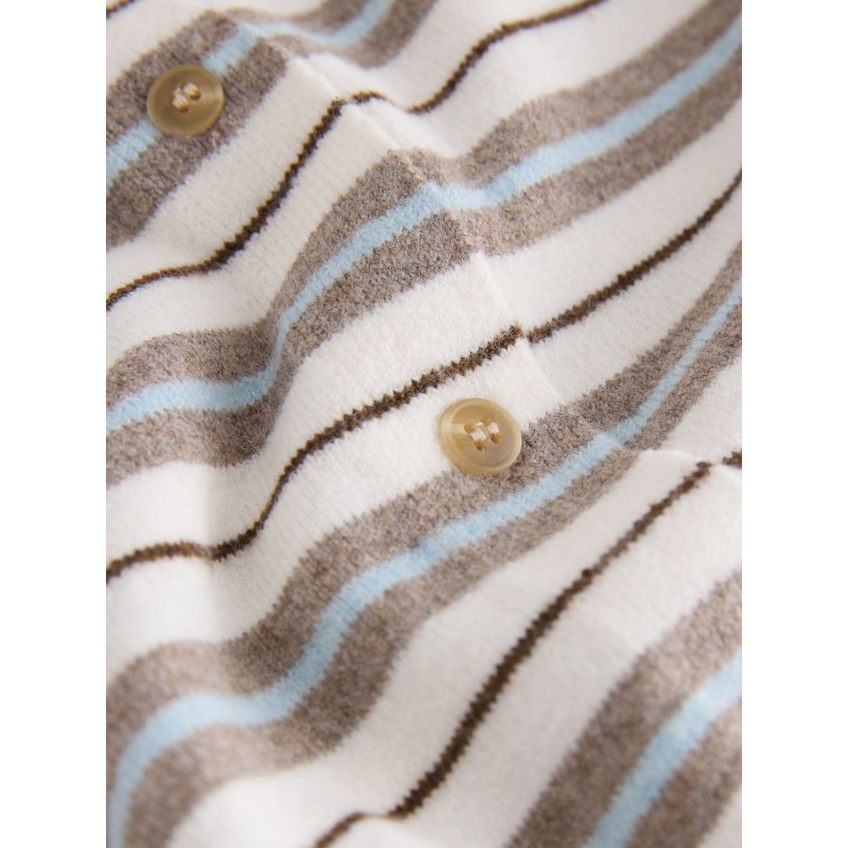 Cardigan en tricot rayure neutre, NEXT