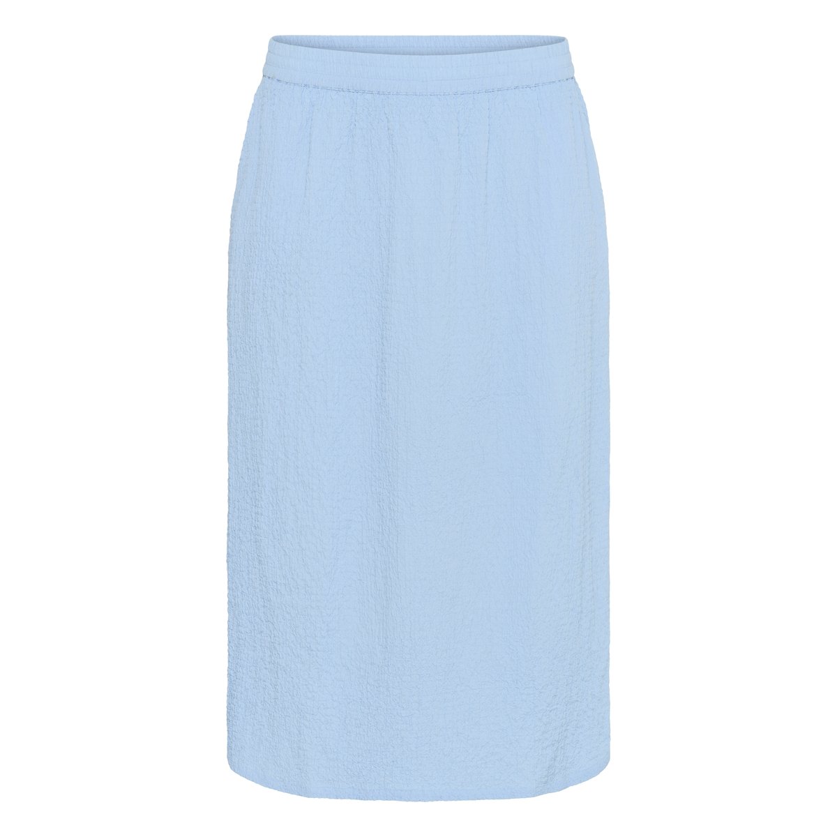 Skirt bleu soft chambray, KAFFE CURVE