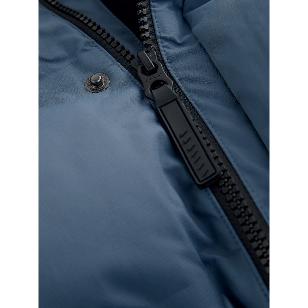 Doudoune imperméable doublée de polaire bleu, NEXT