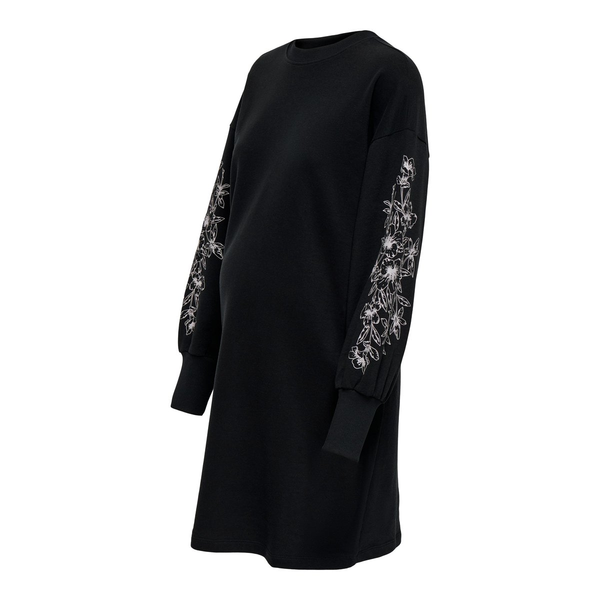 Robe Molletonnée black 1, ONLY