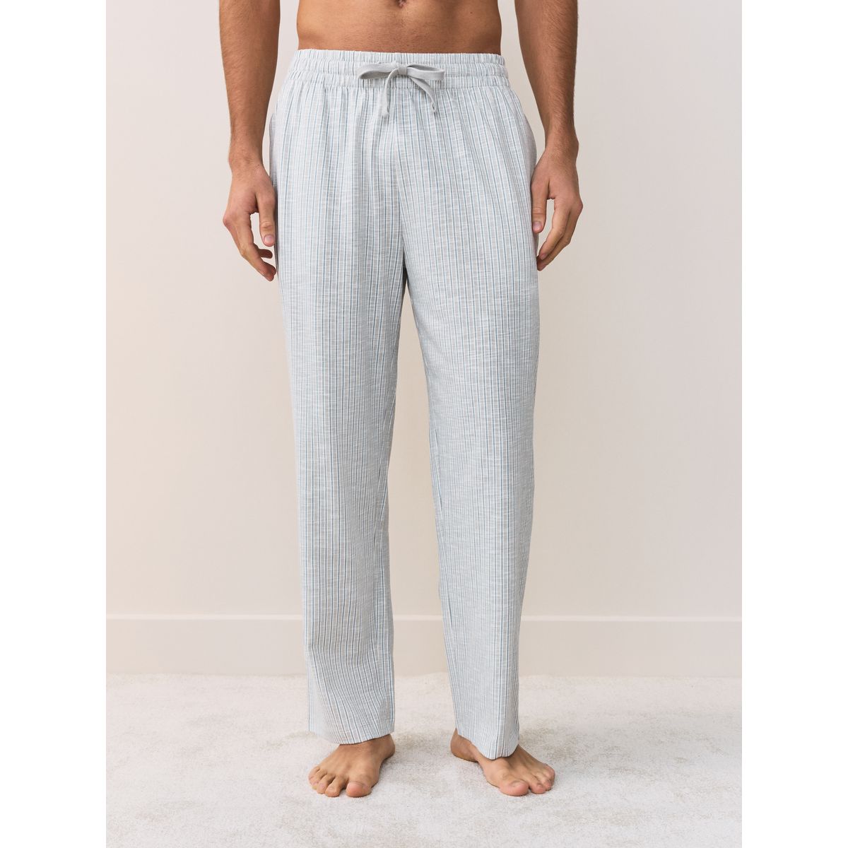 Bas de pyjama en jersey, lot 2 bleu/gris, NEXT