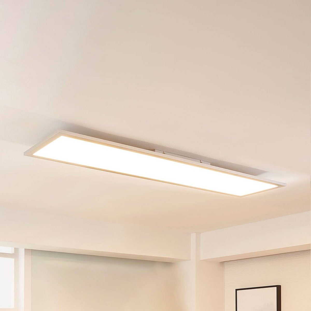 Panneau en aluminiumLED, Lysander argent, blanc, ARCCHIO