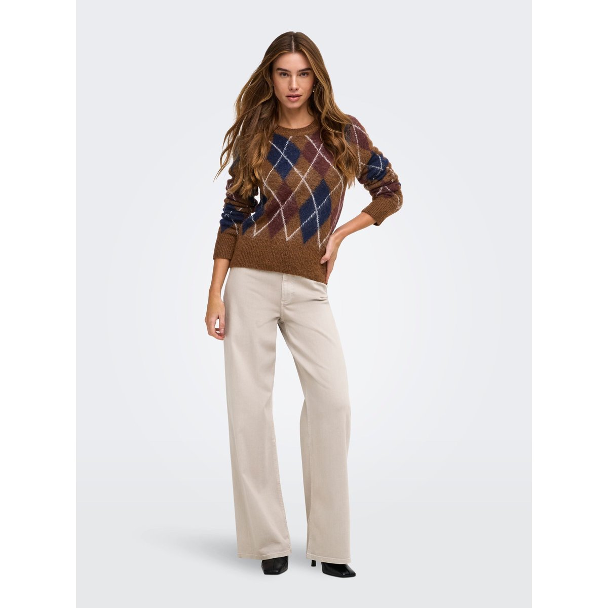 Pull En Maille marron - bison 1, JDY