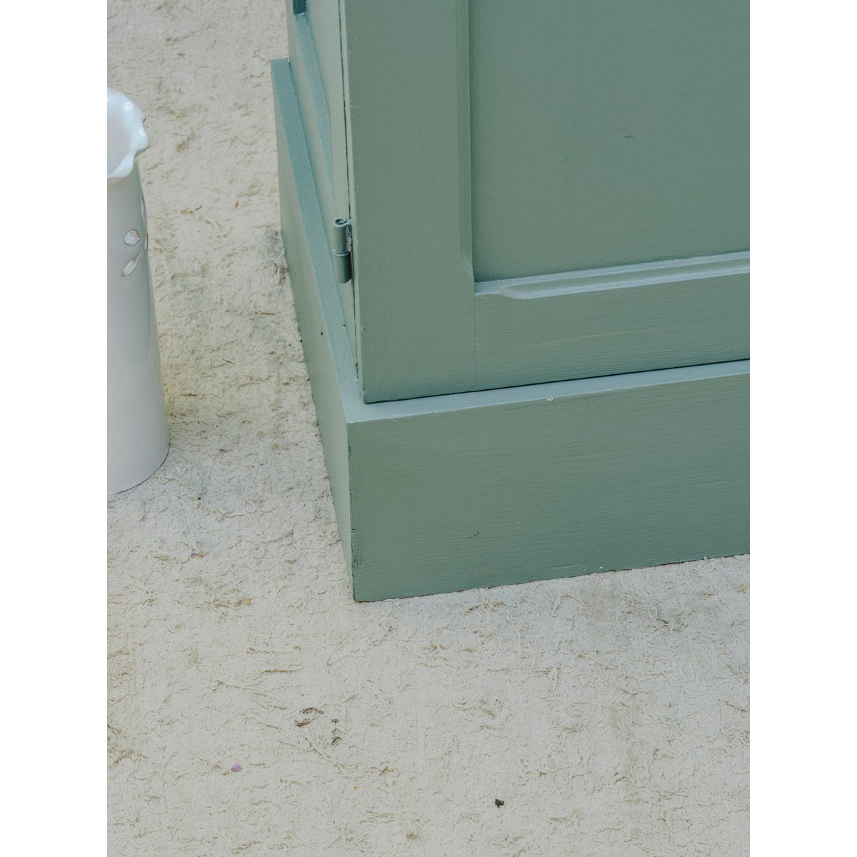 Armoire en bois vert Blandine N°527 - Bon état vert, DEBONGOUT