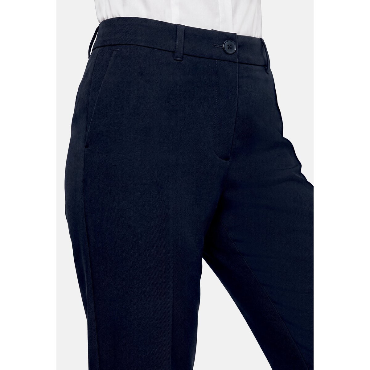 Pantalon business à plis repassés dark sky, BETTY BARCLAY