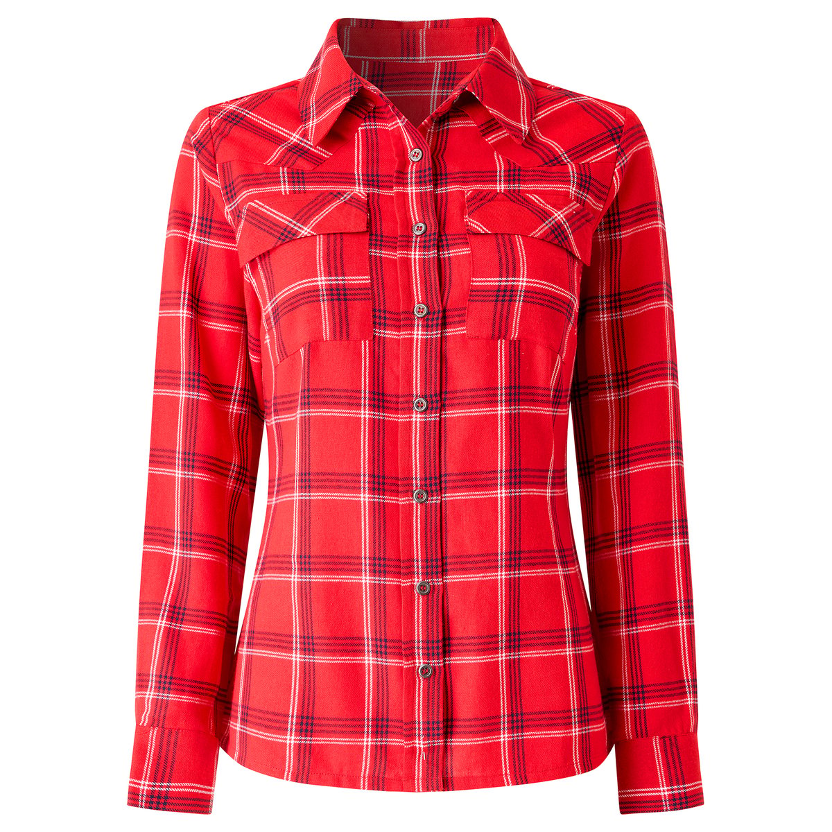 Chemise à Carreaux Vivienne rouge, JOE BROWNS