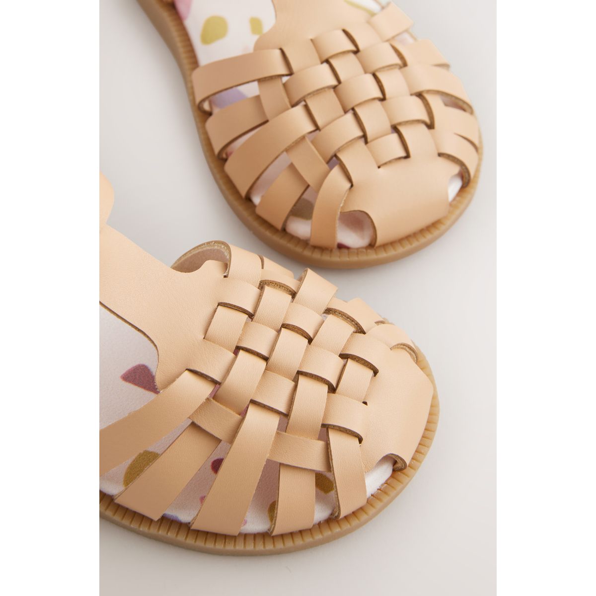 Sandales fisherman marron fauve, NEXT