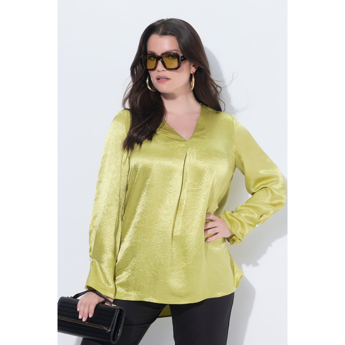 Tunique manches longues sorbet au citron vert, ULLA POPKEN