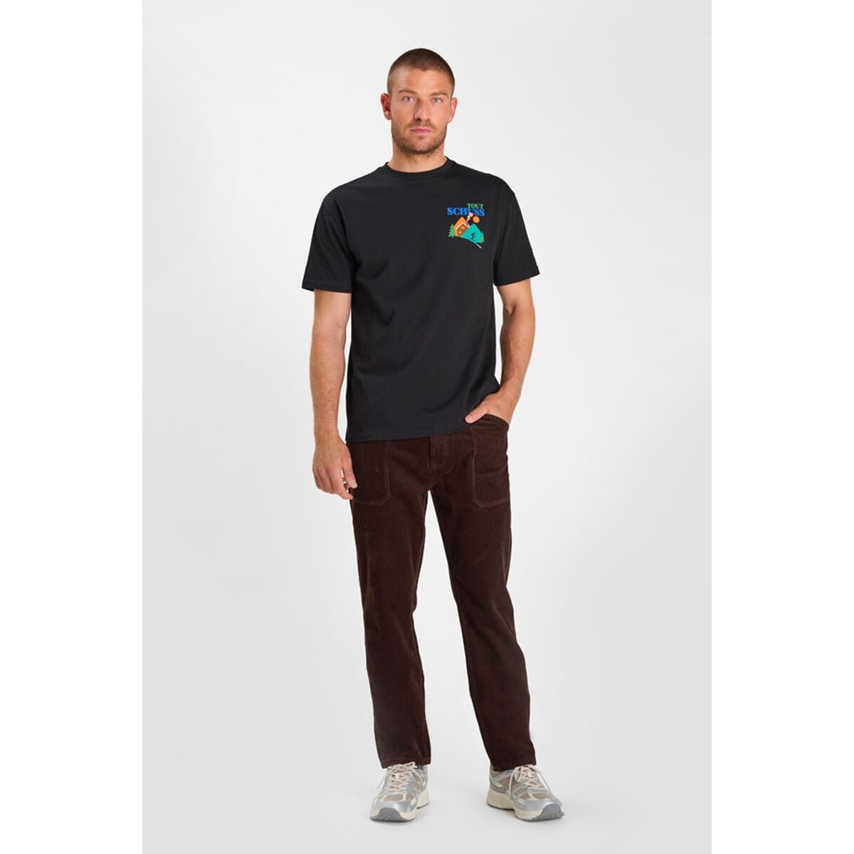 Tee-Shirt HINO black, LE TEMPS DES CERISES