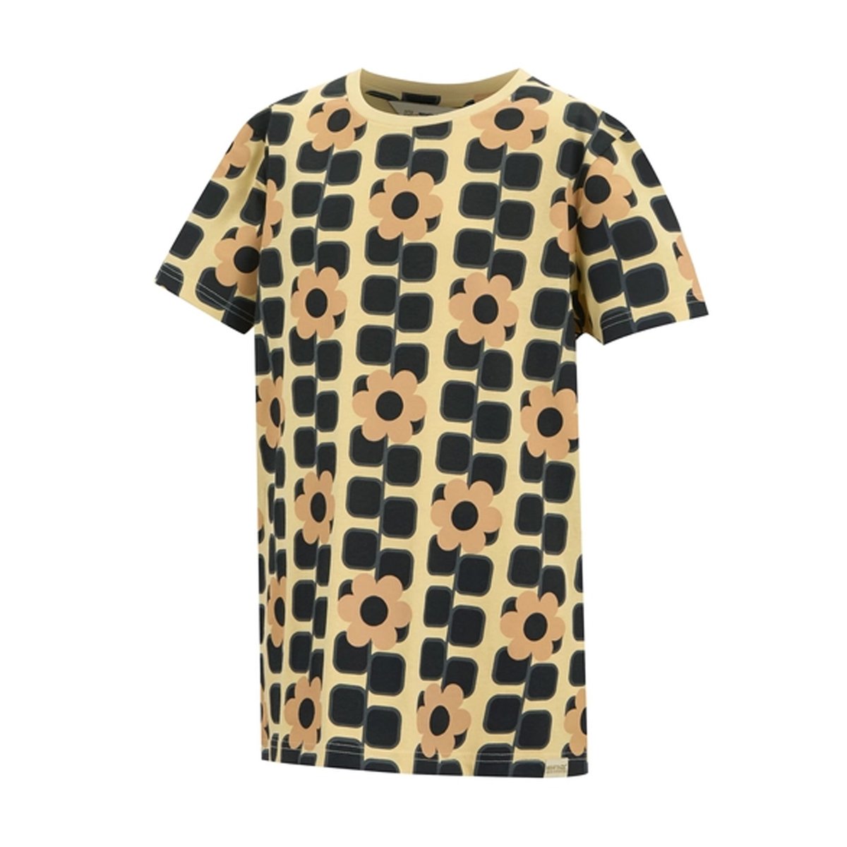 T-shirt motif/style fleurs ORLA KIELY monochrome, REGATTA