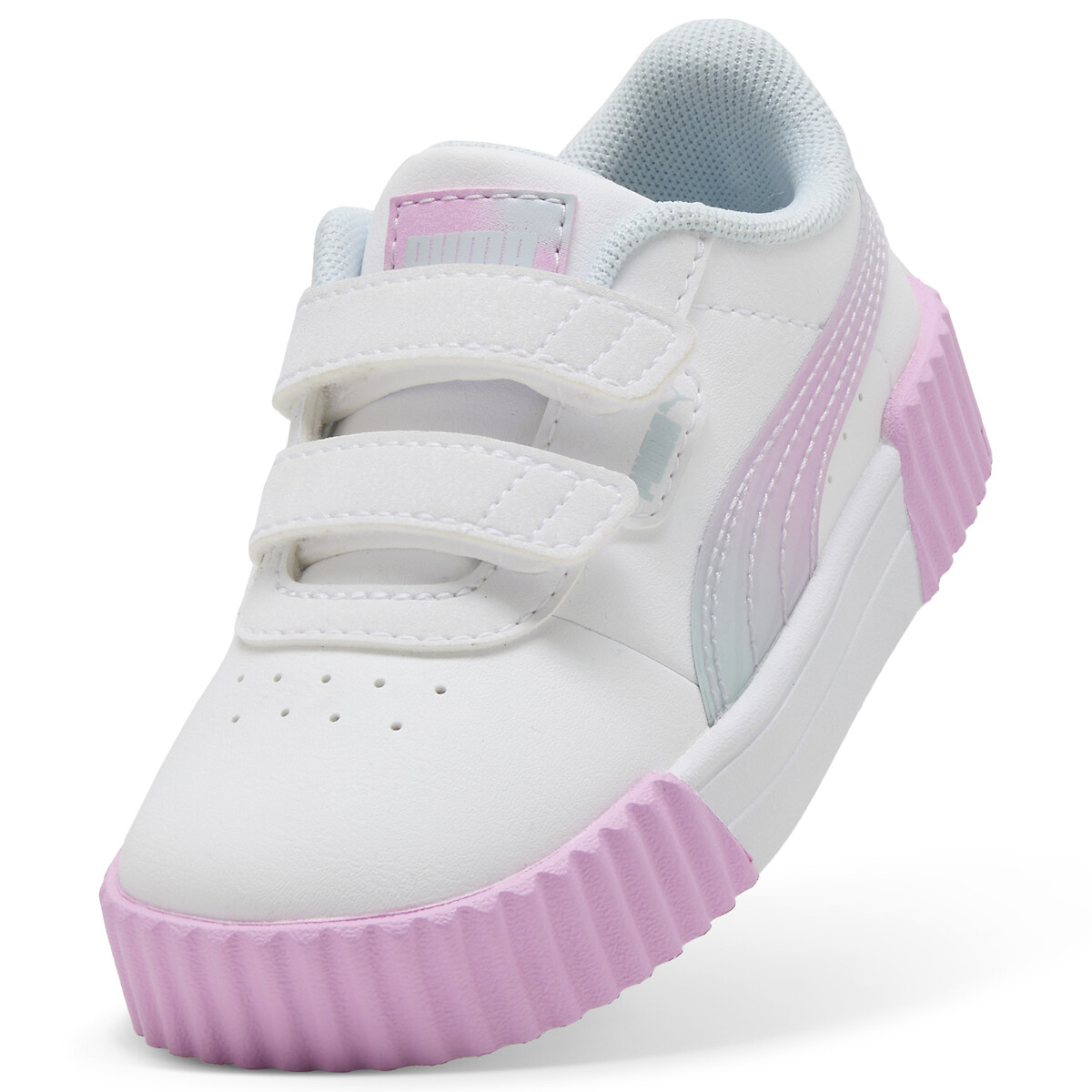 Baskets à scratch CARINA 3.0 FADED GLOW V blanc/rose irisé, PUMA