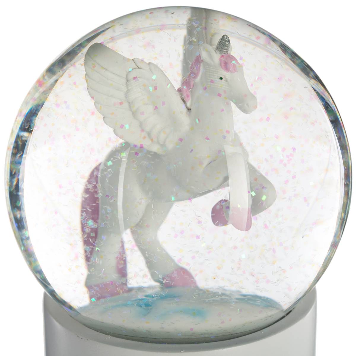 Boule à neige LICORNE blanc, ATMOSPHERA FOR KIDS