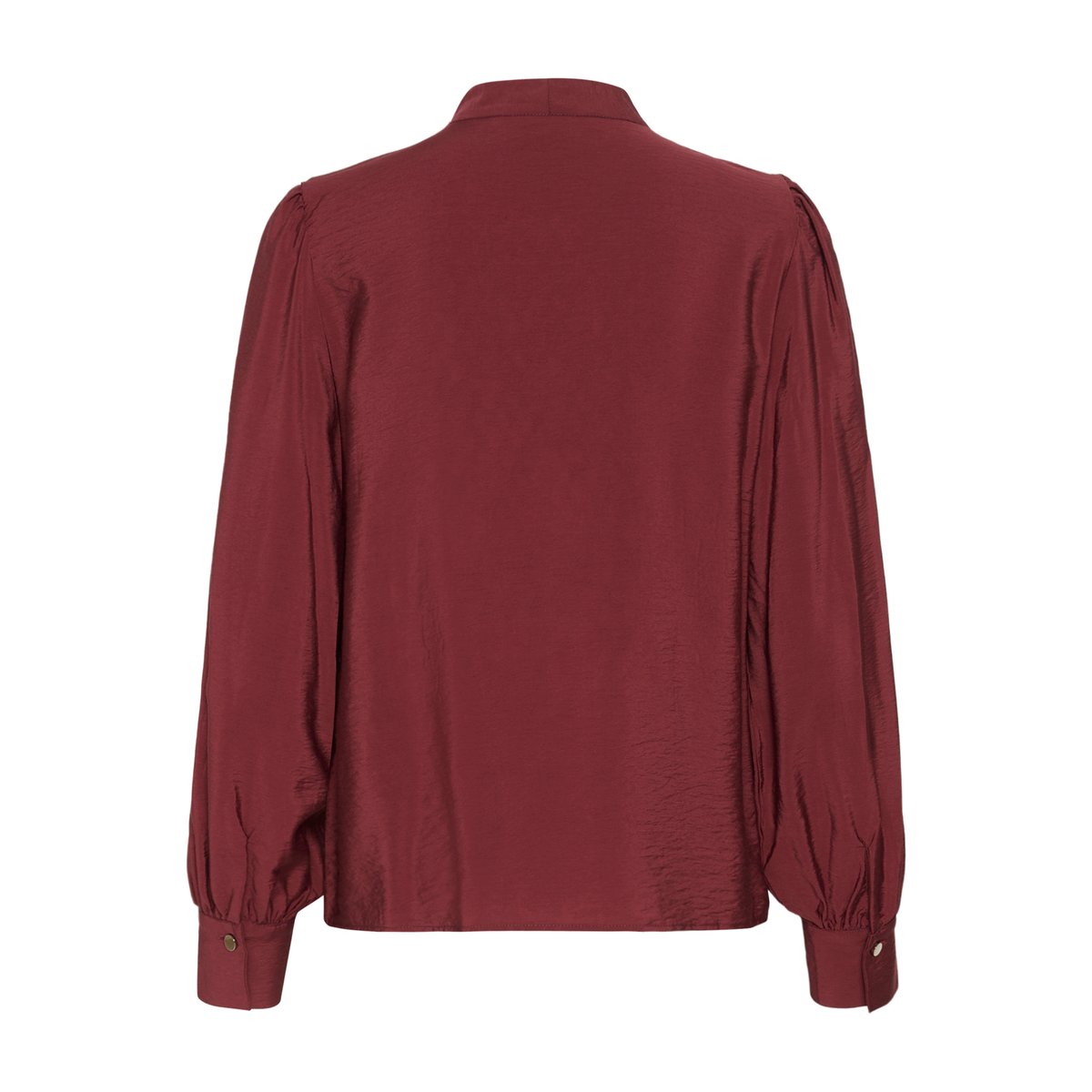 Blouse à manches longues rouge port, KAFFE