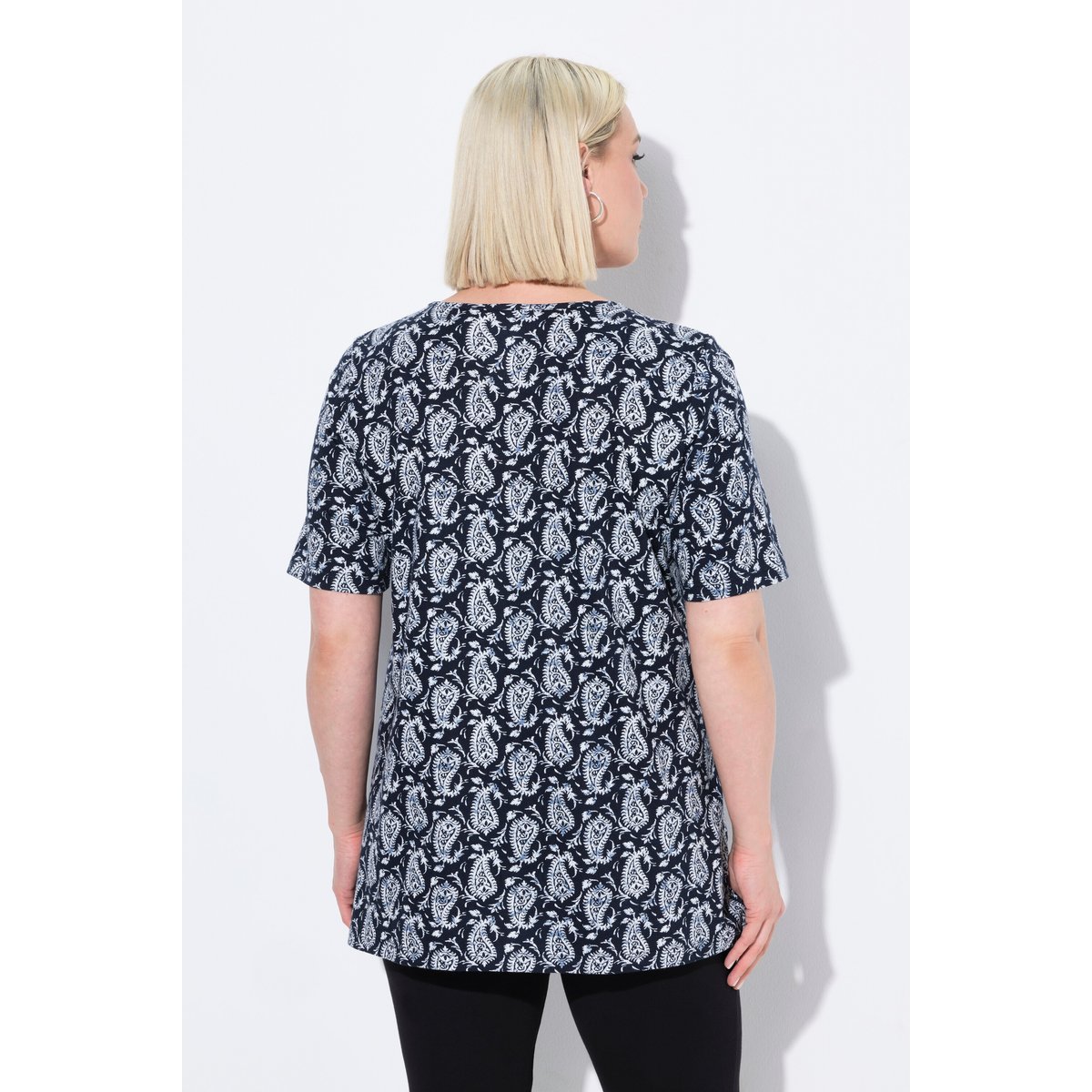 T-shirt marine, ULLA POPKEN