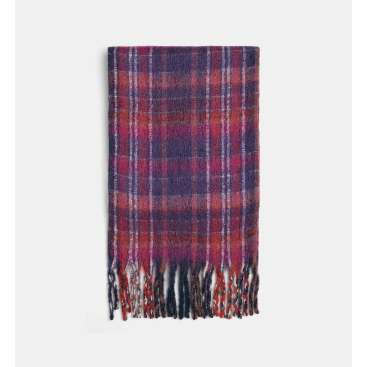Echarpe moelleuse shola violet, GALERIES LAFAYETTE