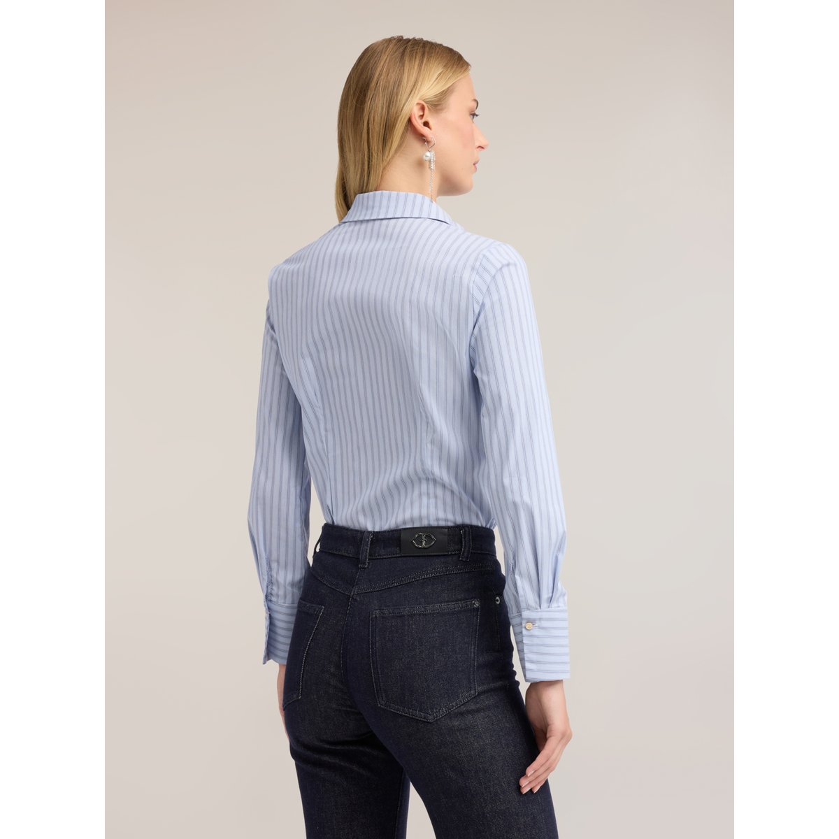 Chemise rayée light - blue, MOTIVI