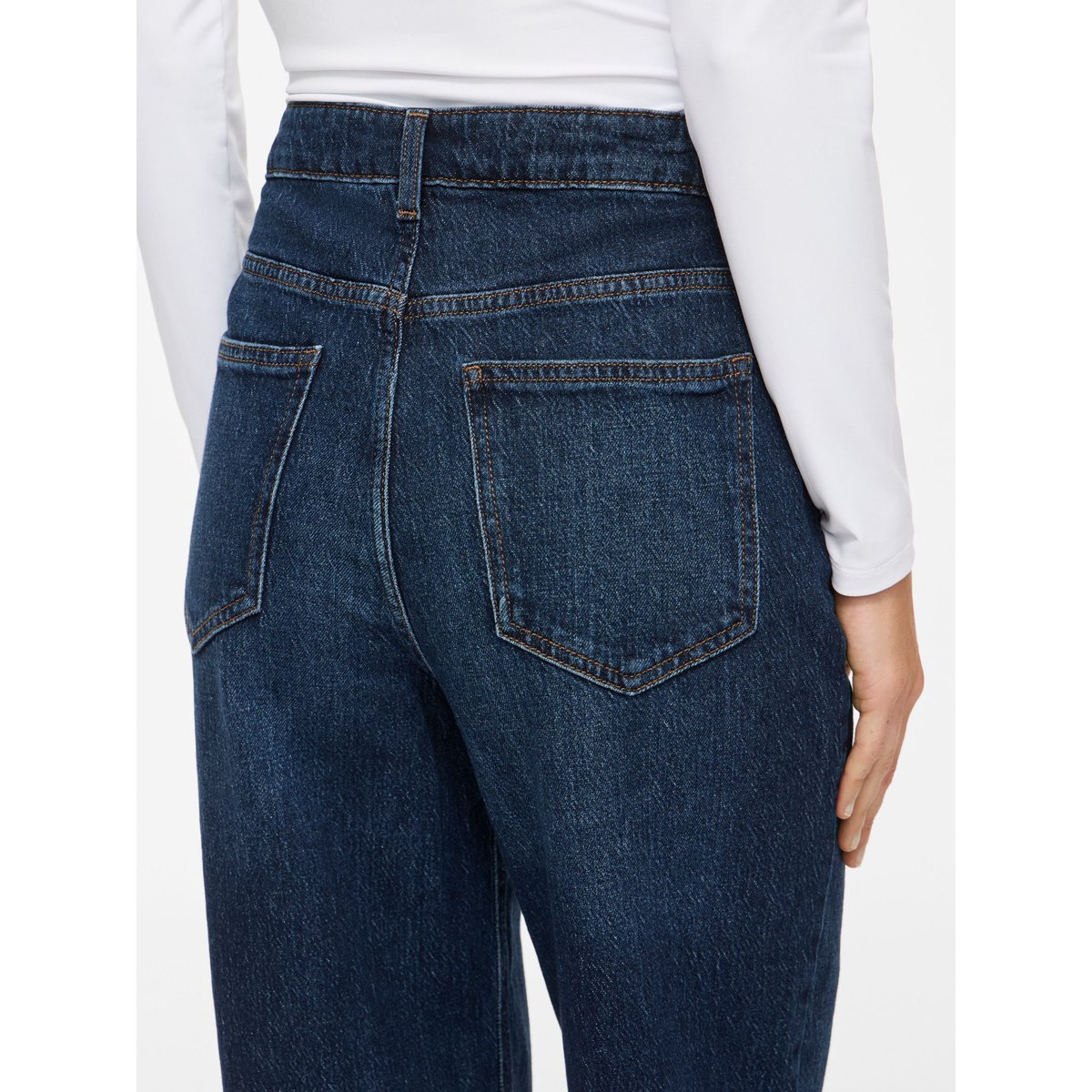 Jean Droit bleu - dark blue denim1, VILA