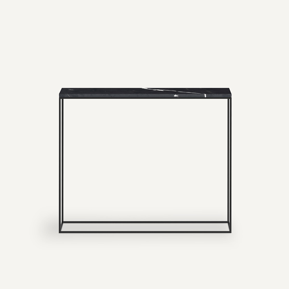 Mahaut Marble & Metal Console Table black marble, AM.PM