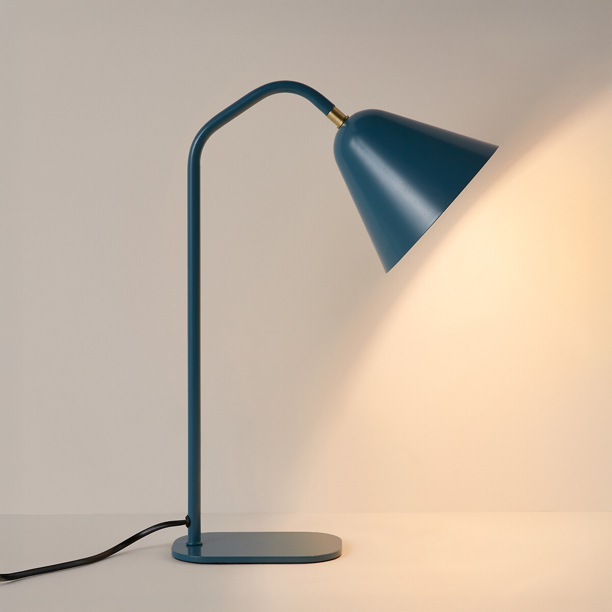 Tafellamp in ijzer, Copita blauw, LA REDOUTE INTERIEURS