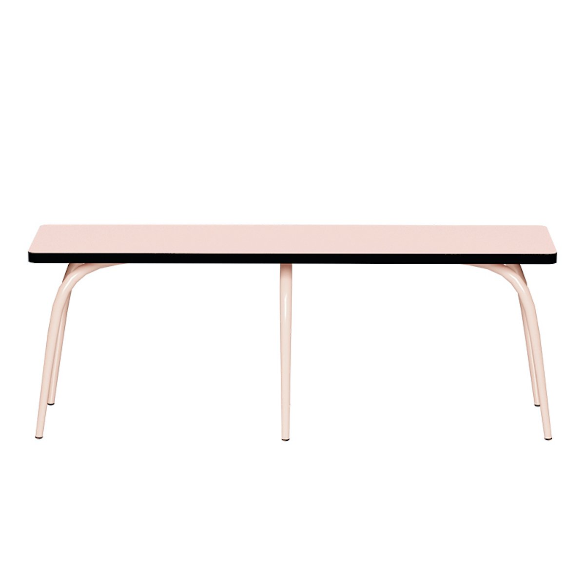 Banc style vintage ANNIE rose poudré, LES GAMBETTES