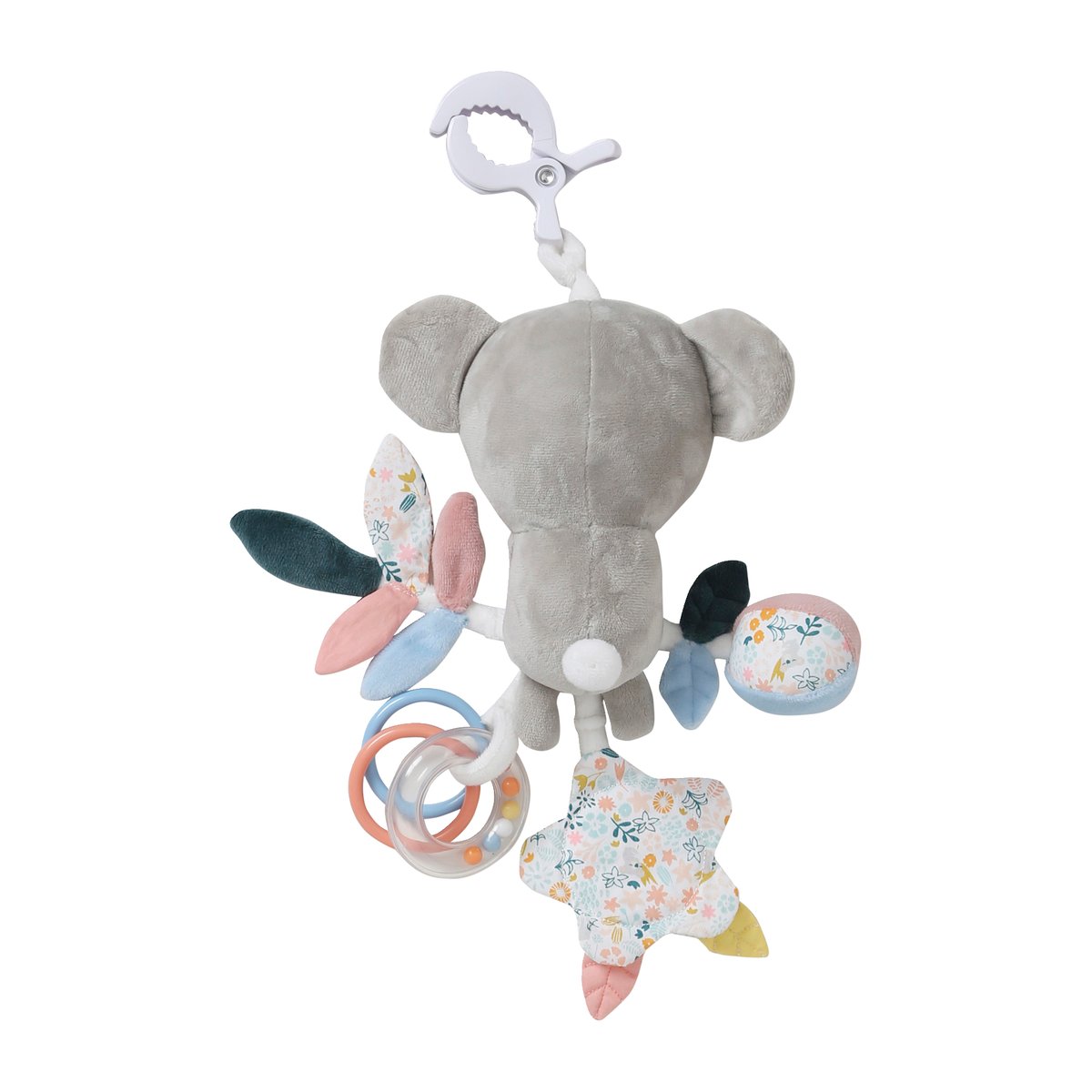 Jouet d'éveil avec pince KOALA rose - koala, VERTBAUDET