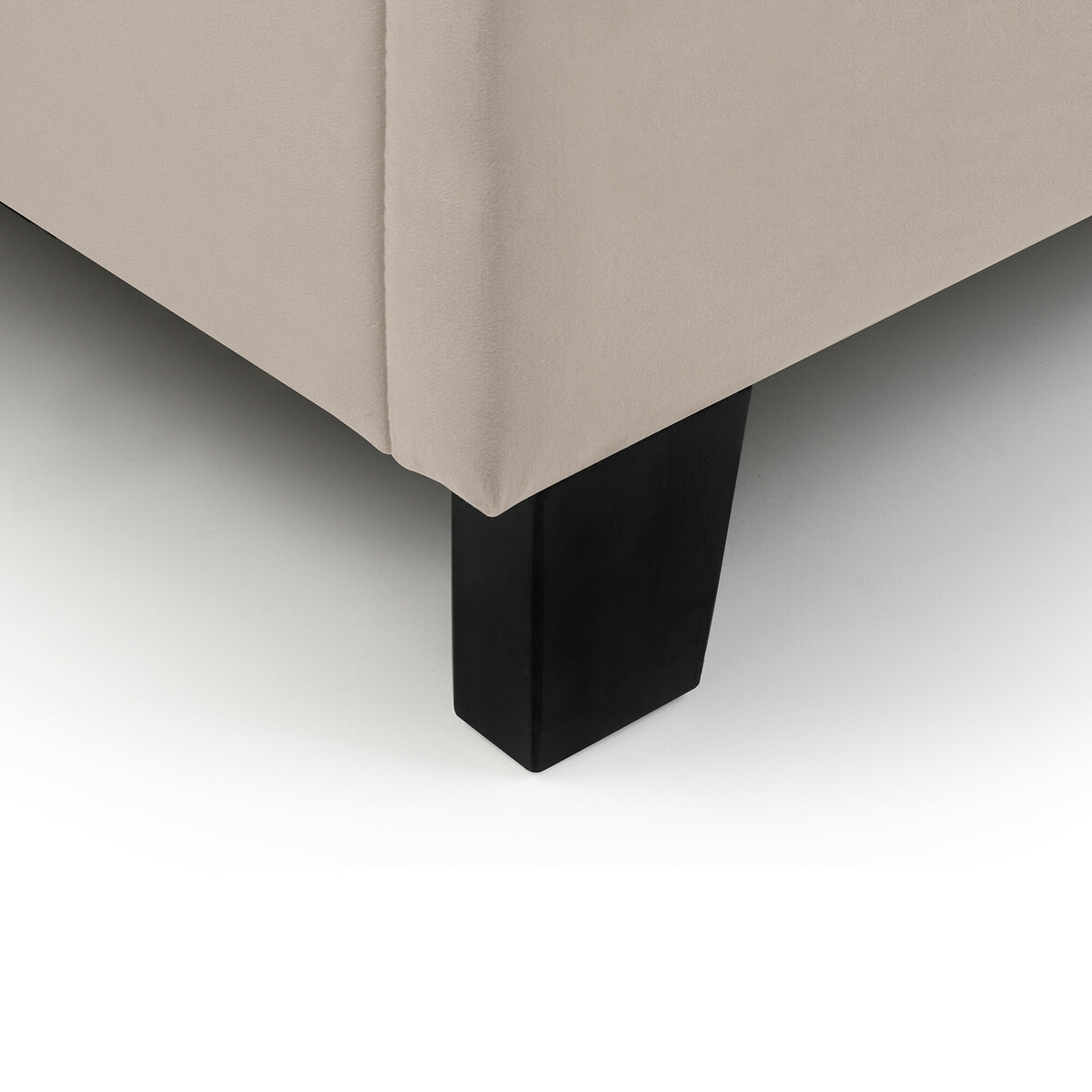 Roselle Velvet Upholstered Bed taupe beige, SO'HOME