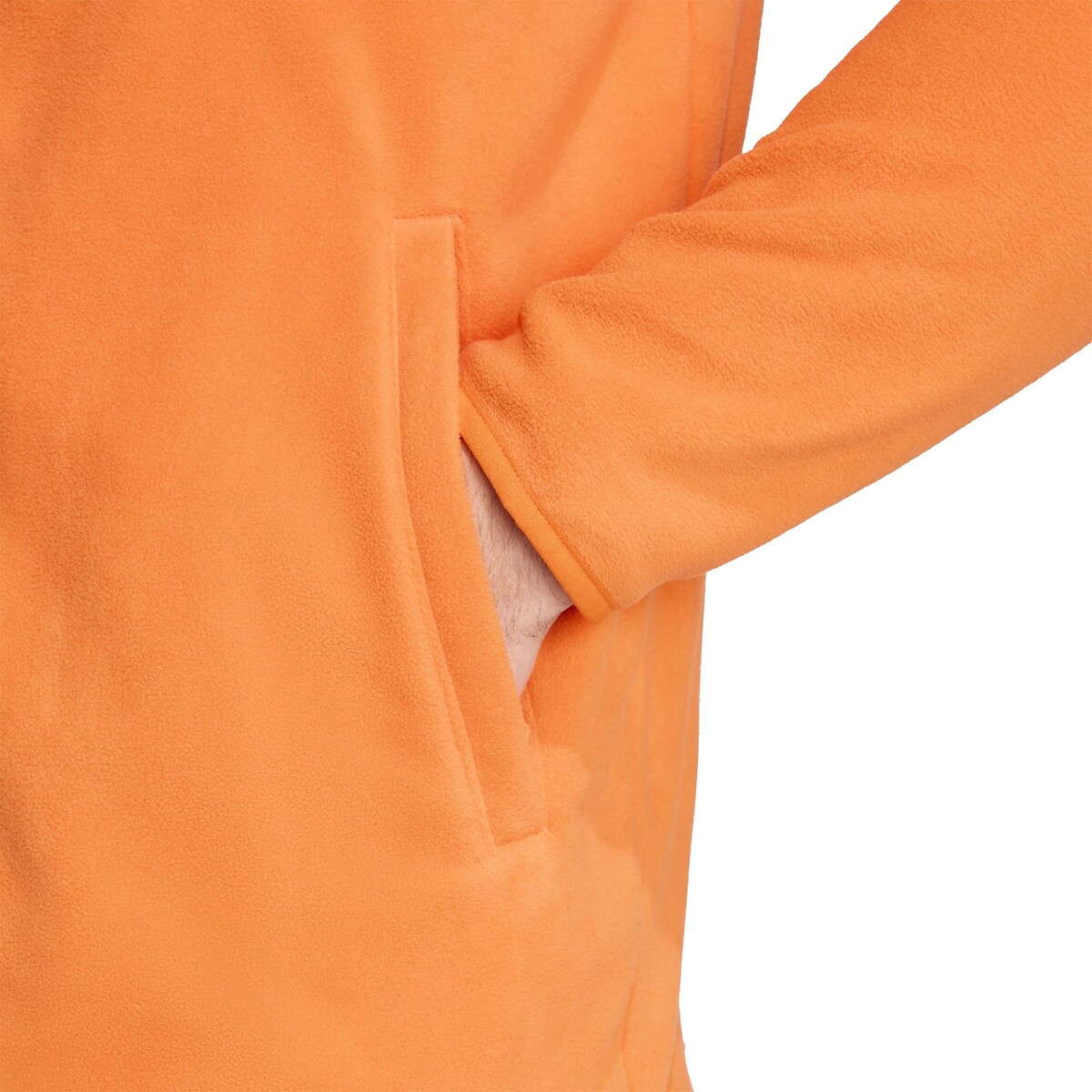 Veste polaire zippée orange, adidas Performance