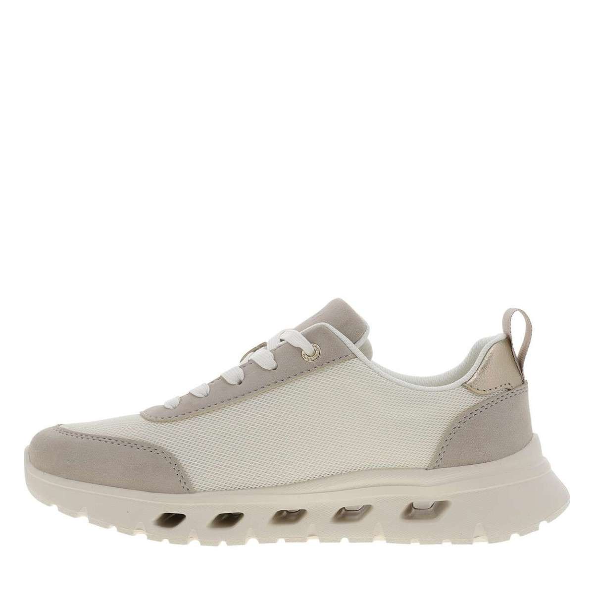 Tennis talon plat blanc, BUGATTI