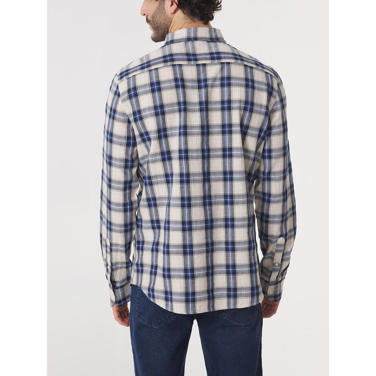 Chemise manches longues JANBOCHE14352 baltique, TBS