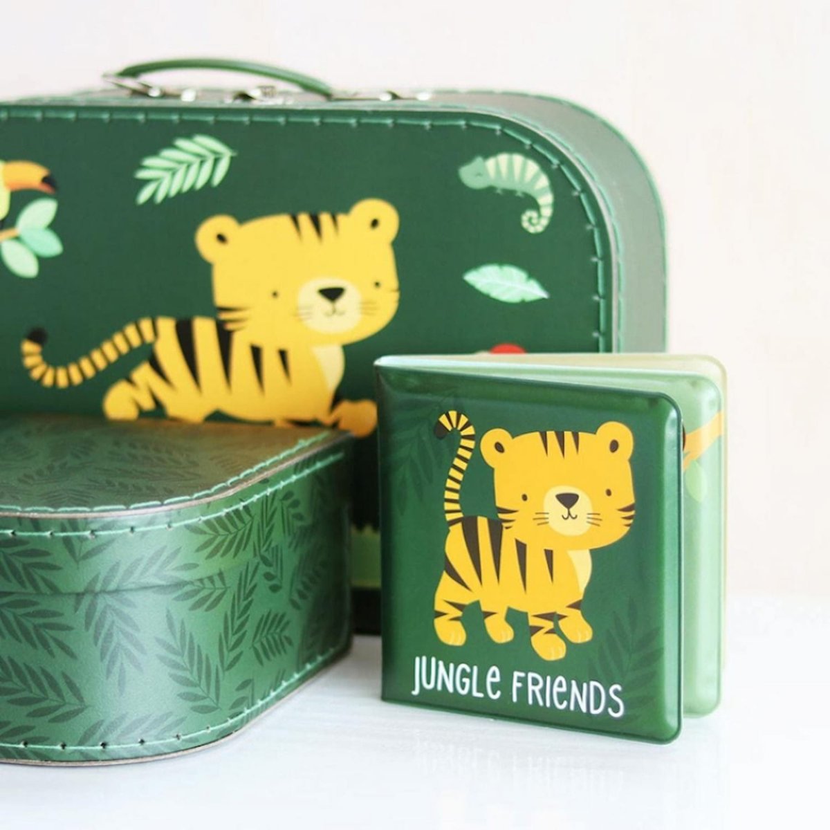 Livre de bain pour enfants vert, A LITTLE LOVELY COMPANY