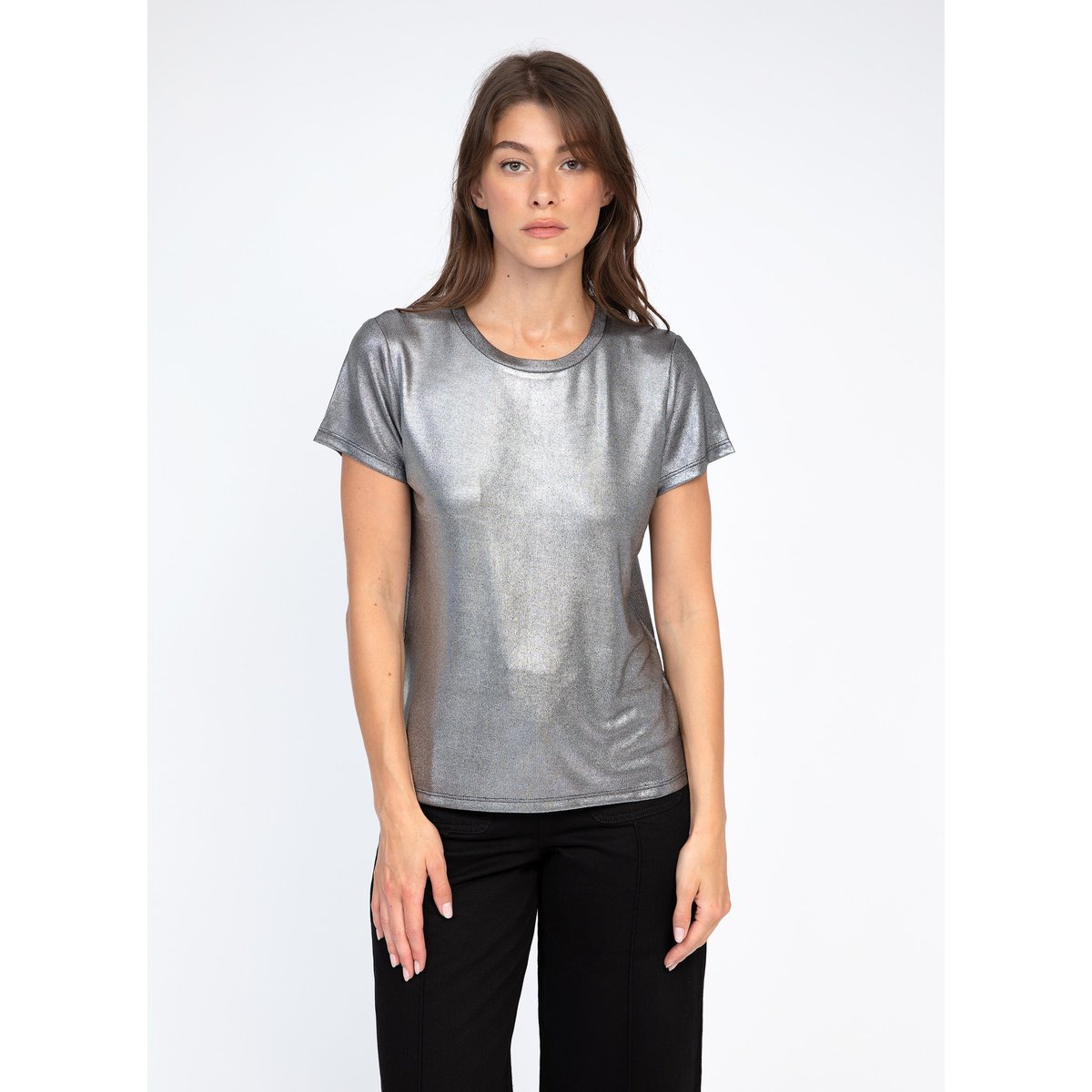 T-shirt ALIZEA noir, AN'GE