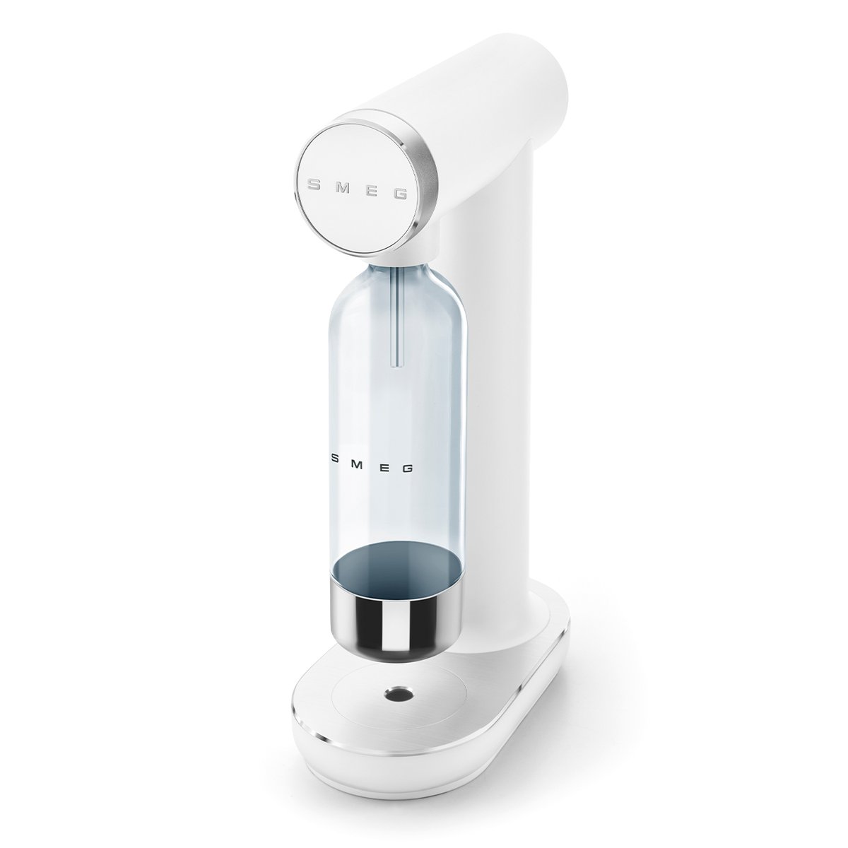 Machine à soda et eau gazeuse SKC01 blanc mat, SMEG