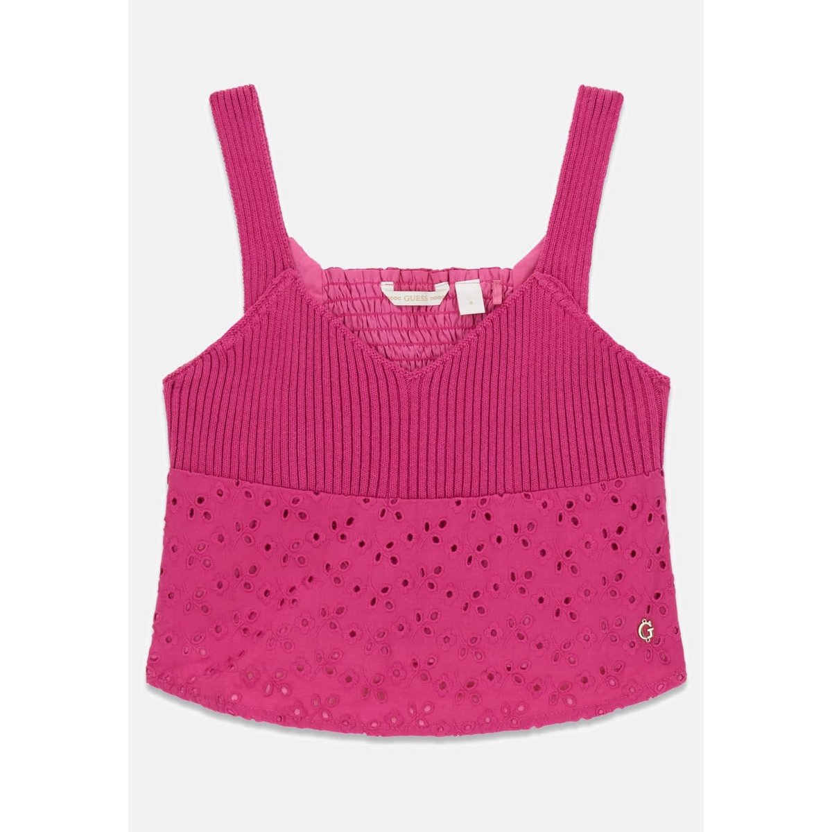 Top À Œillets fuchsia, GUESS KIDS